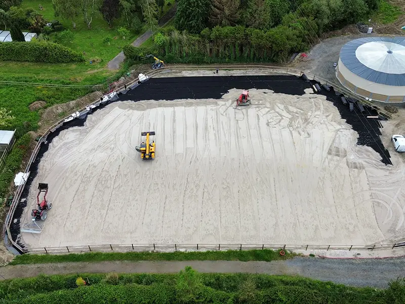 Sols équestres et subirrigation